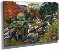 Milling Weather By Nicolai Astrup Fine Art Print