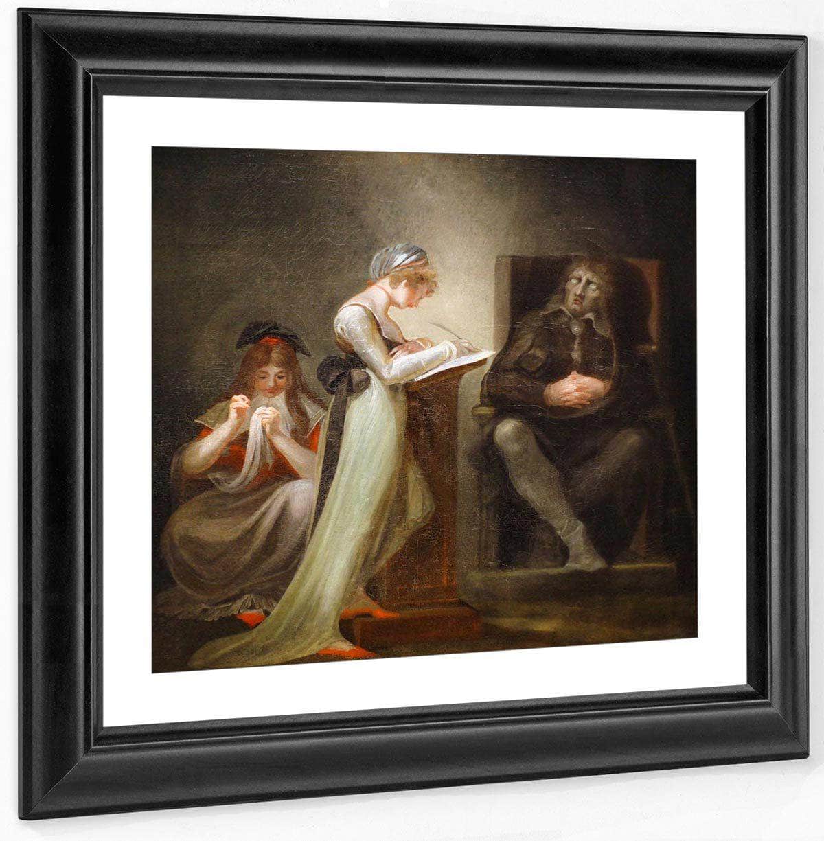 Milton Dictating To His Daughter By Henry Fuseli Fine Art Print