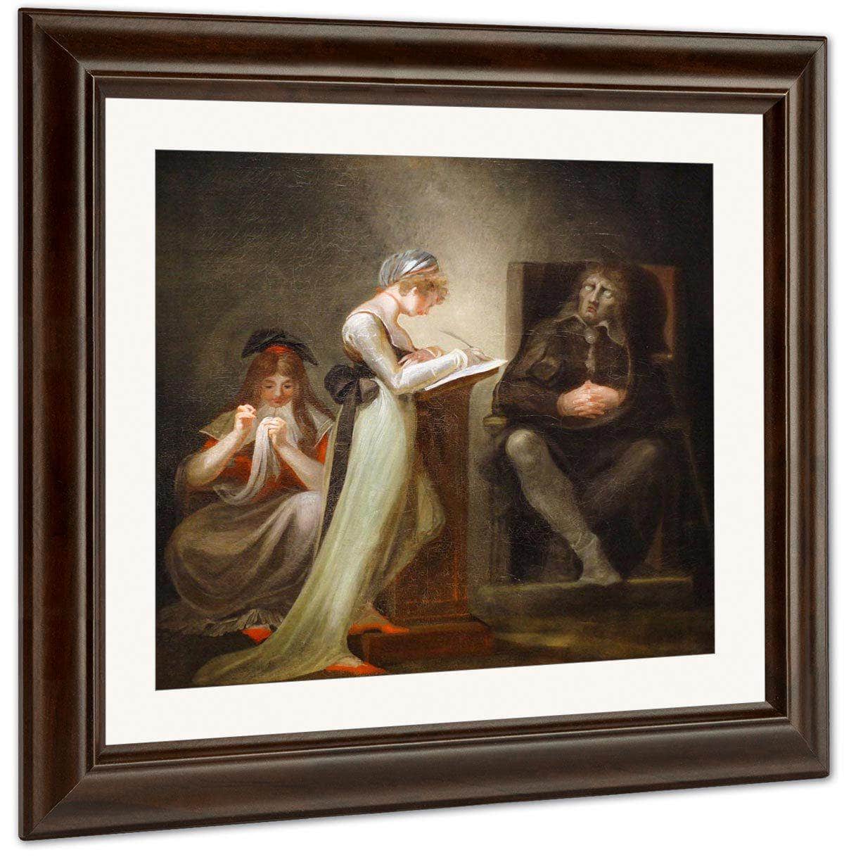Milton Dictating To His Daughter By Henry Fuseli Fine Art Print