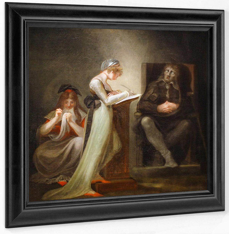 Milton Dictating To His Daughter By Henry Fuseli Fine Art Print