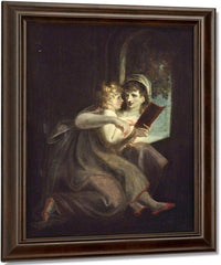 Milton When A Boy Instructed By His Mother By Henry Fuseli Fine Art Print
