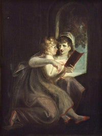 Milton When A Boy Instructed By His Mother By Henry Fuseli Fine Art Print