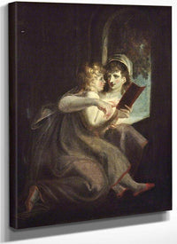 Milton When A Boy Instructed By His Mother By Henry Fuseli Fine Art Print
