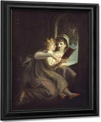 Milton When A Boy Instructed By His Mother By Henry Fuseli Fine Art Print