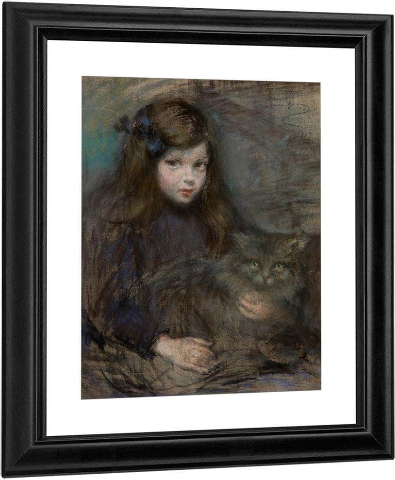 Minette And Minet By Alice Pike Barney Fine Art Print