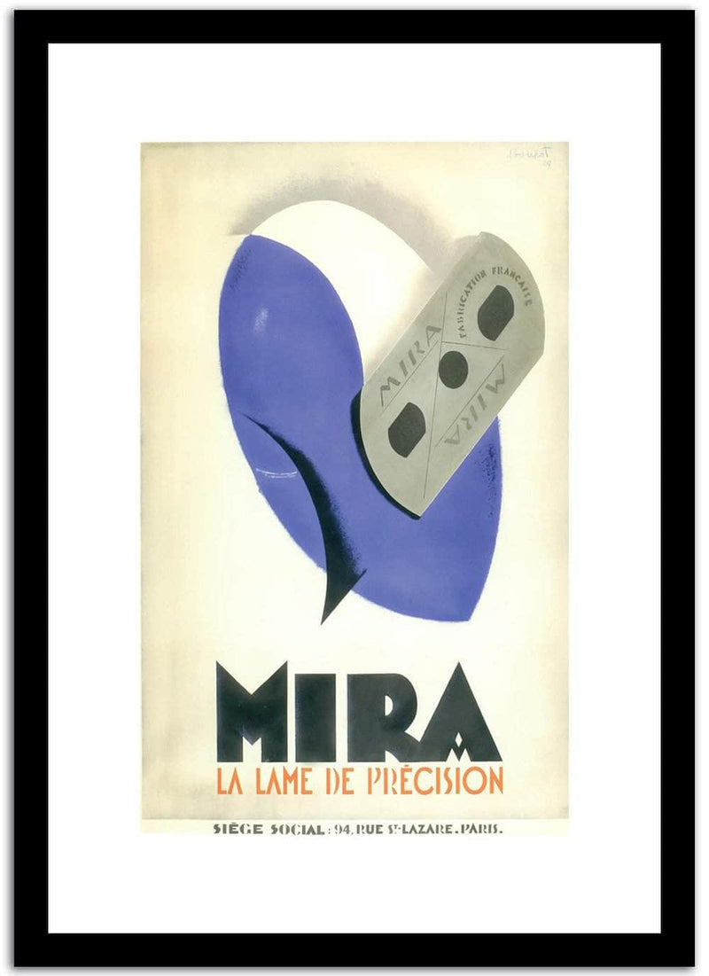 Mira  Vintage Poster Fine Art Print