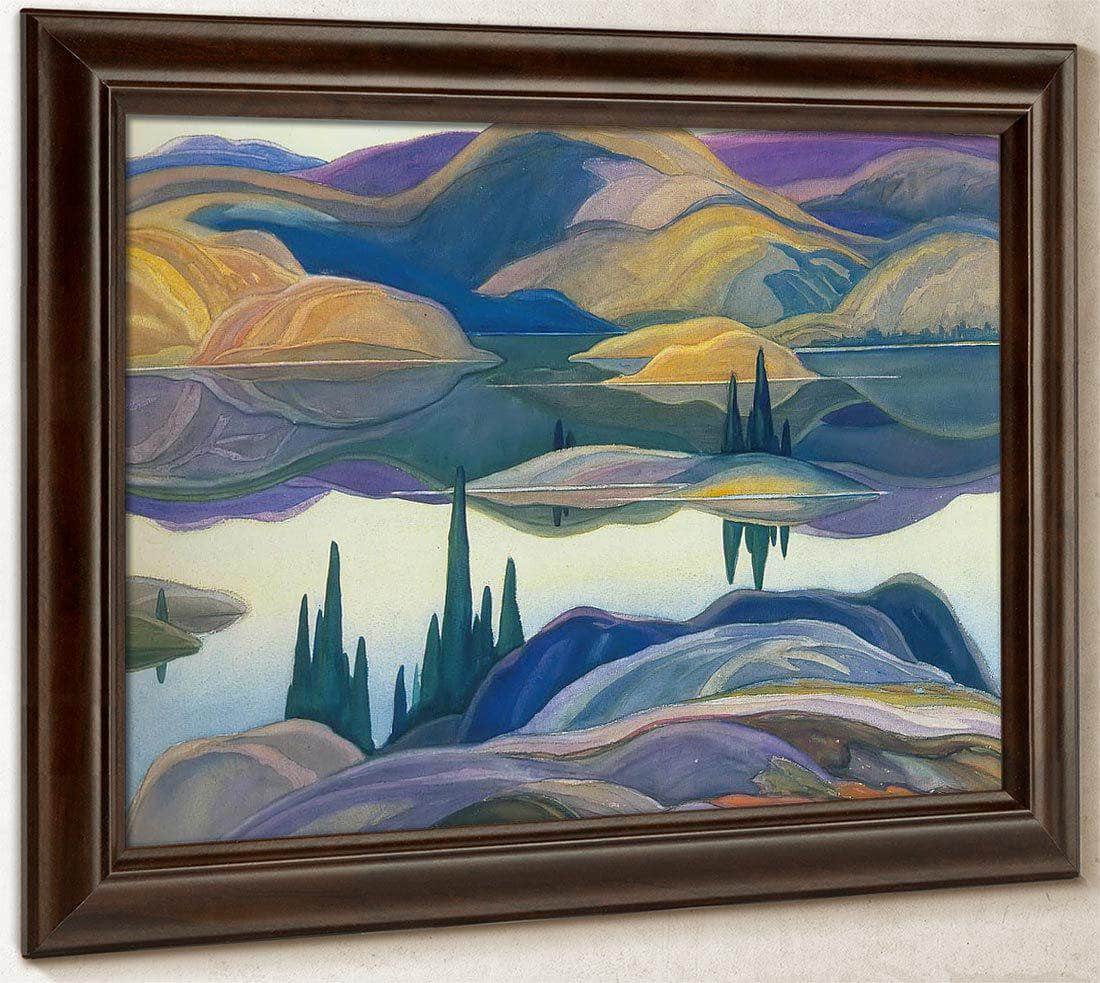 Mirror Lake By Frank Carmichael Fine Art Print