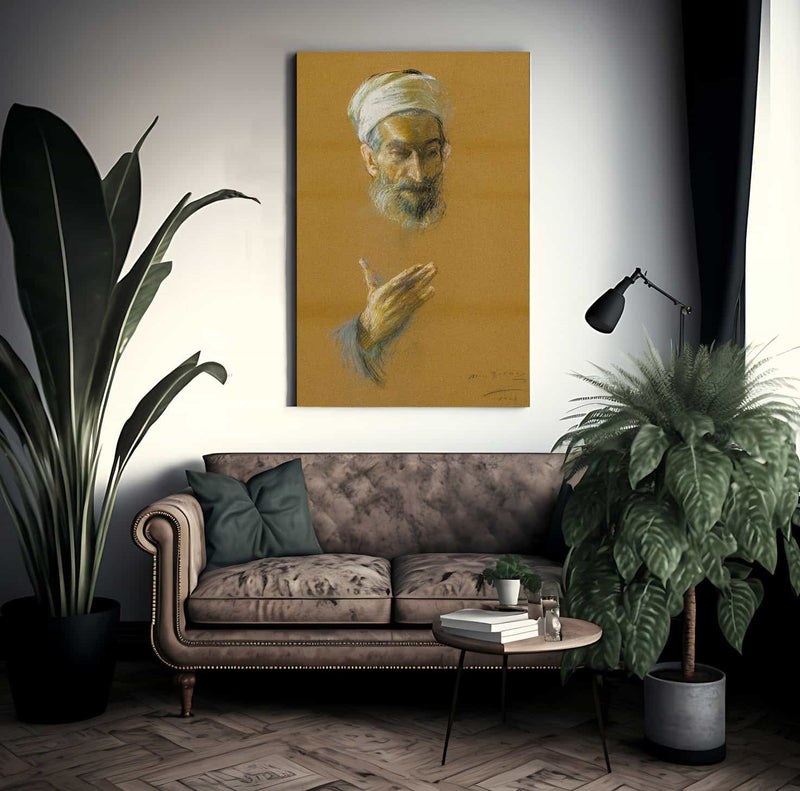 Mirza Abul Fazl By Alice Pike Barney Fine Art Print