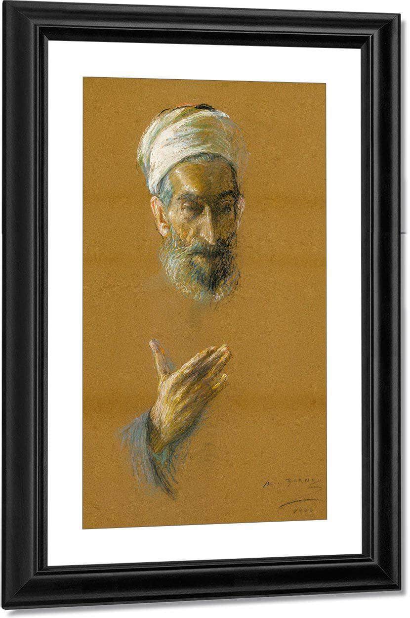 Mirza Abul Fazl By Alice Pike Barney Fine Art Print
