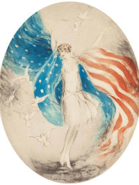 Miss America 1927 By Louis Icart Fine Art Print