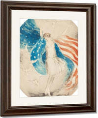 Miss America 1927 By Louis Icart Fine Art Print