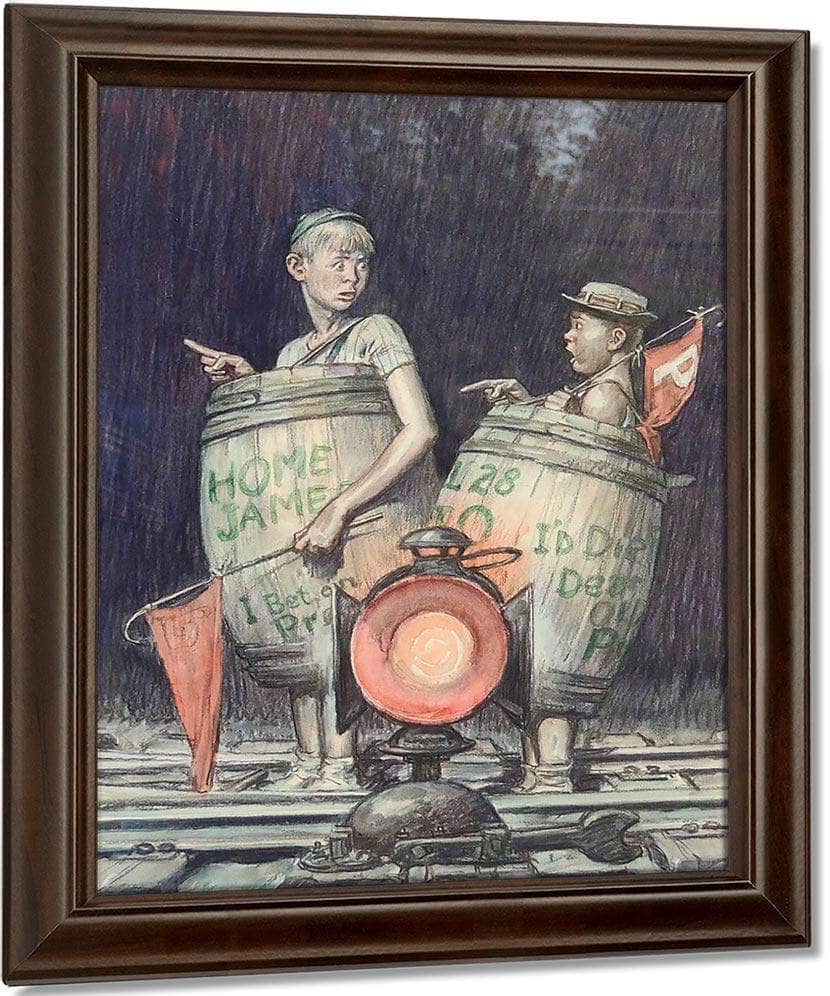 Miss America 1939 By Monte Crews Fine Art Print