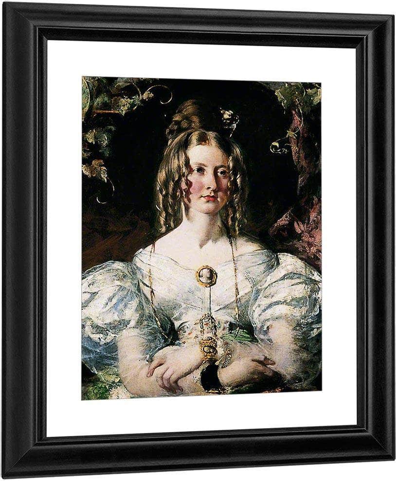 Miss Elizabeth Potts By William Etty Fine Art Print