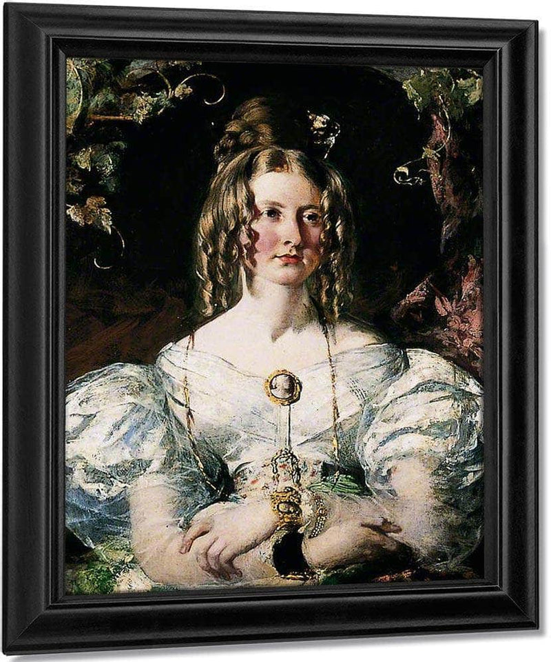 Miss Elizabeth Potts By William Etty Fine Art Print