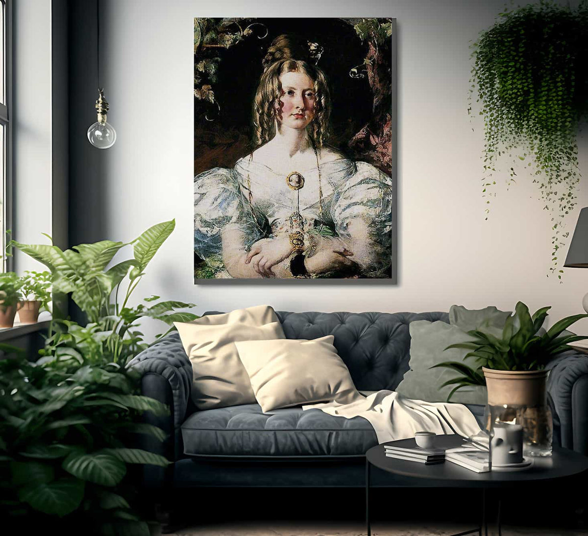 Miss Elizabeth Potts By William Etty Fine Art Print