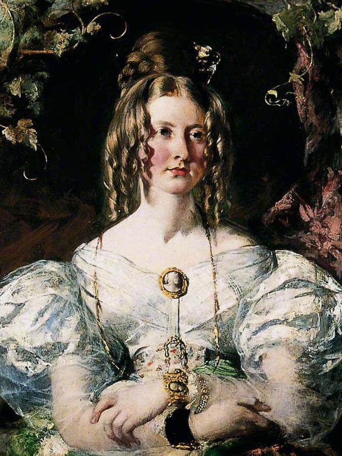 Miss Elizabeth Potts By William Etty Fine Art Print