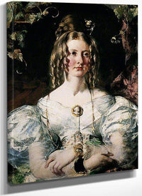 Miss Elizabeth Potts By William Etty Fine Art Print