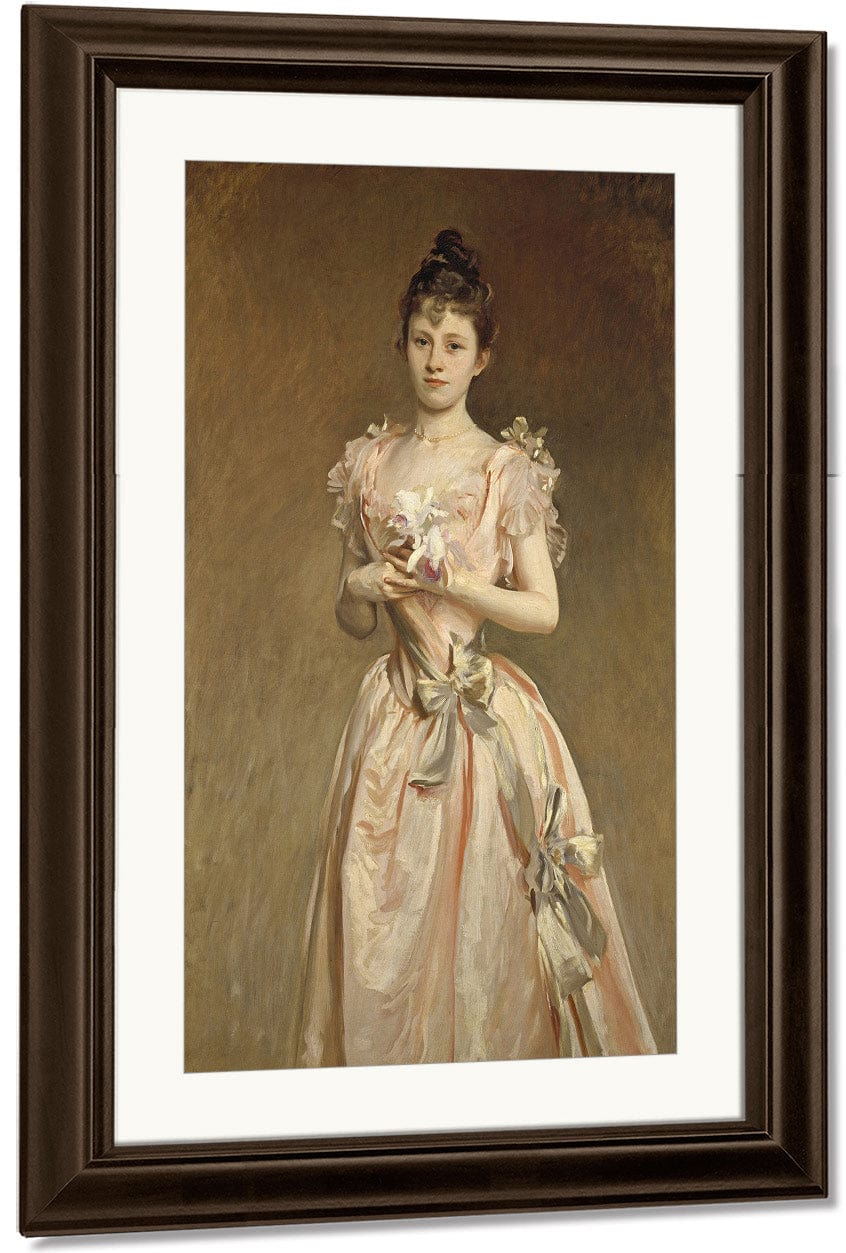Miss Grace Woodhouse By John Singer Sargent Fine Art Print