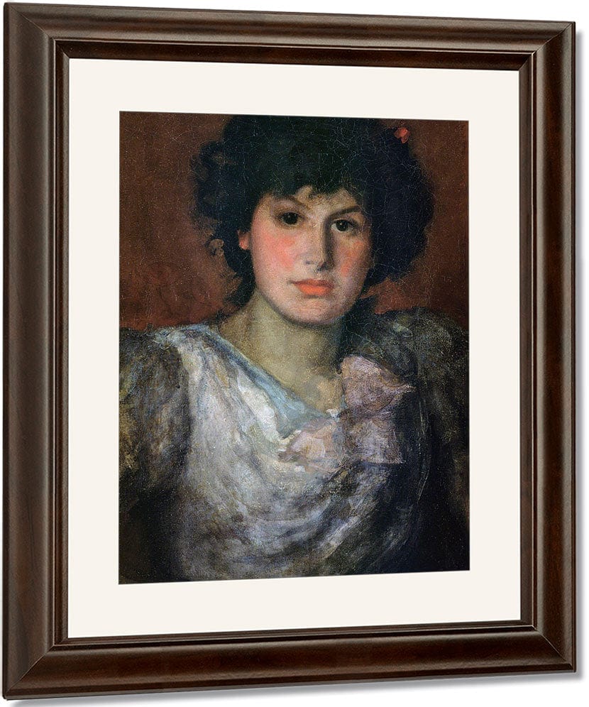 Miss Lilian Woakes By James McNeill Whistler Fine Art Print
