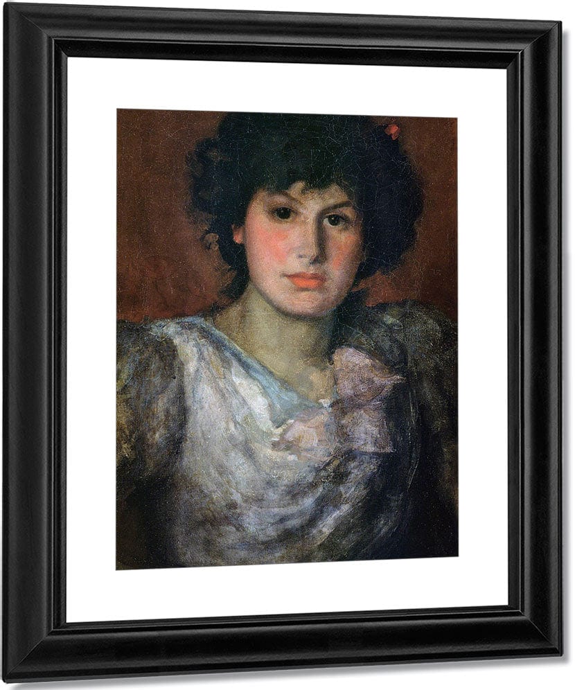 Miss Lilian Woakes By James McNeill Whistler Fine Art Print