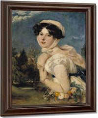 Miss Mary Arabella Jay By William Etty Fine Art Print