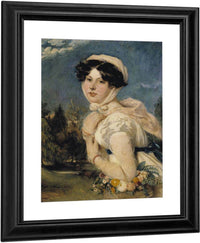 Miss Mary Arabella Jay By William Etty Fine Art Print