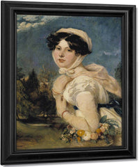 Miss Mary Arabella Jay By William Etty Fine Art Print