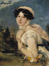 Miss Mary Arabella Jay By William Etty Fine Art Print