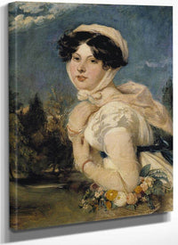 Miss Mary Arabella Jay By William Etty Fine Art Print