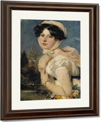 Miss Mary Arabella Jay By William Etty Fine Art Print