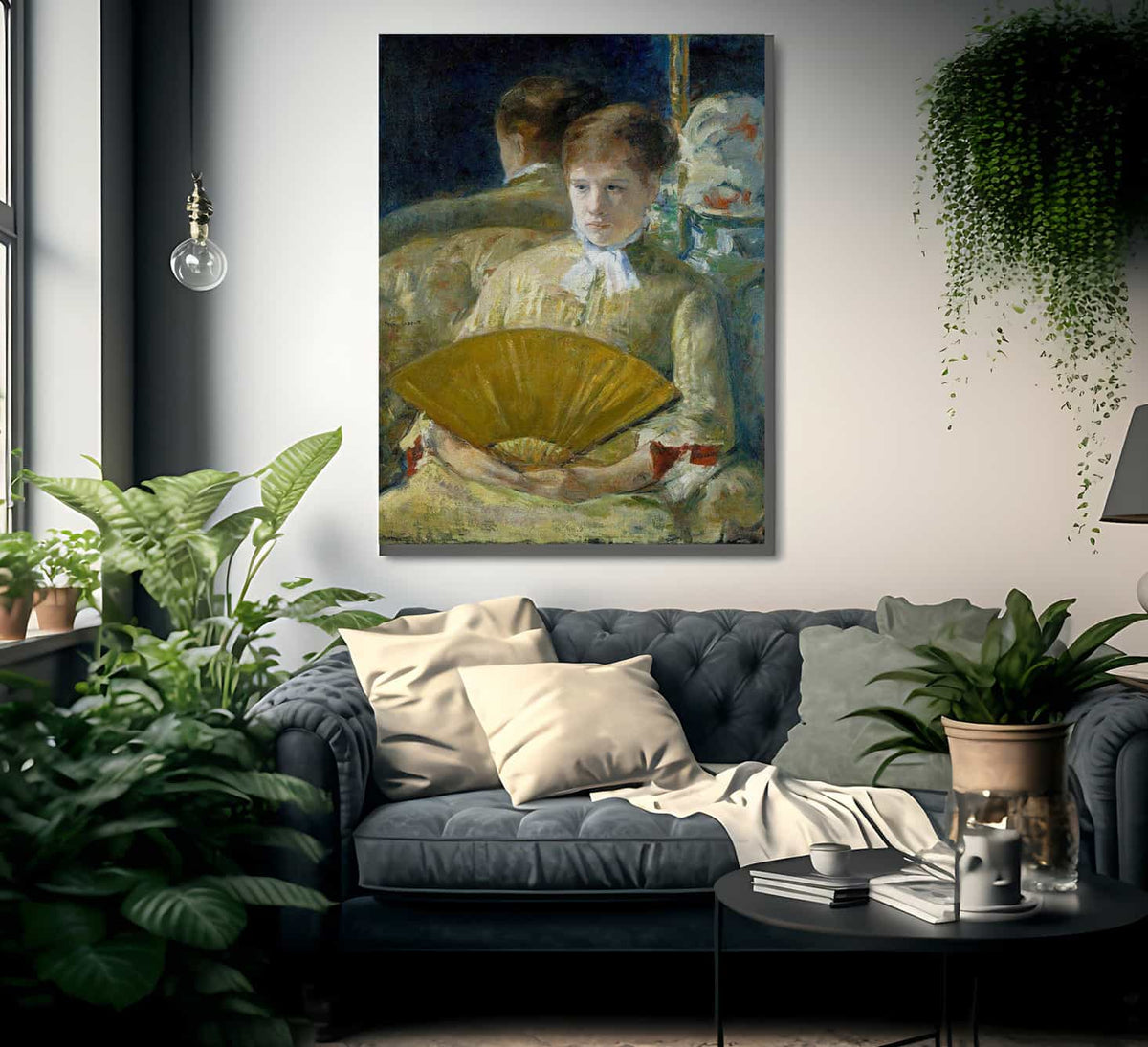 Miss Mary Ellison By Cassatt Mary Fine Art Print