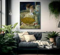 Miss Mary Ellison By Cassatt Mary Fine Art Print