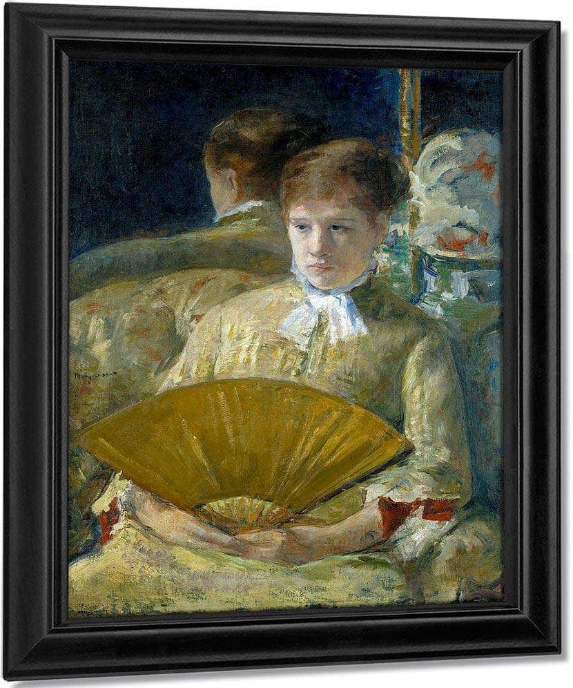 Miss Mary Ellison By Cassatt Mary Fine Art Print