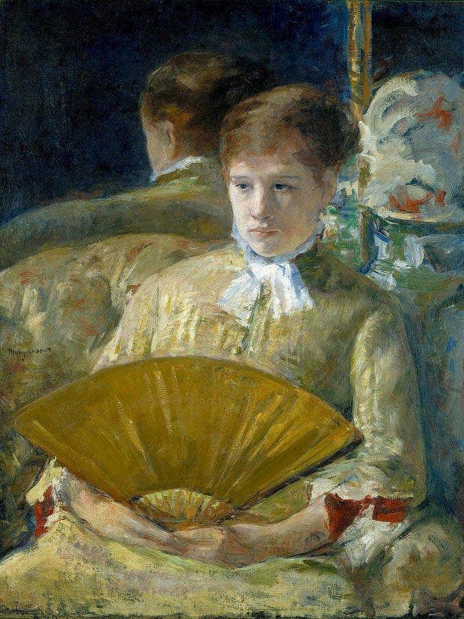 Miss Mary Ellison By Cassatt Mary Fine Art Print