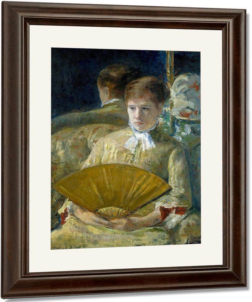 Miss Mary Ellison By Cassatt Mary Fine Art Print