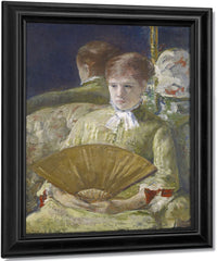 Miss Mary Ellison By Mary Cassatt Fine Art Print