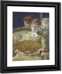 Miss Mary Ellison By Mary Cassatt Fine Art Print