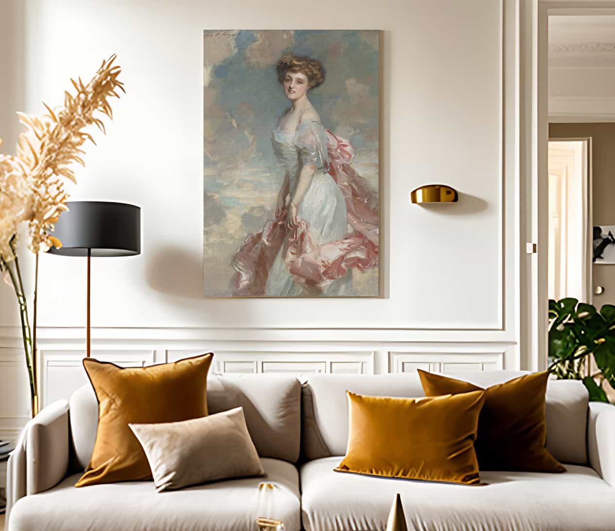 Miss Mathilde Townsend By John Singer Sargent Fine Art Print