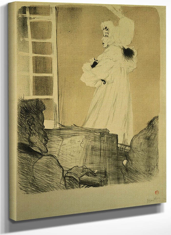 Miss May Belfort (State I) By Henri Marie Raymond De Toulouse Lautrec Monfa Fine Art Print