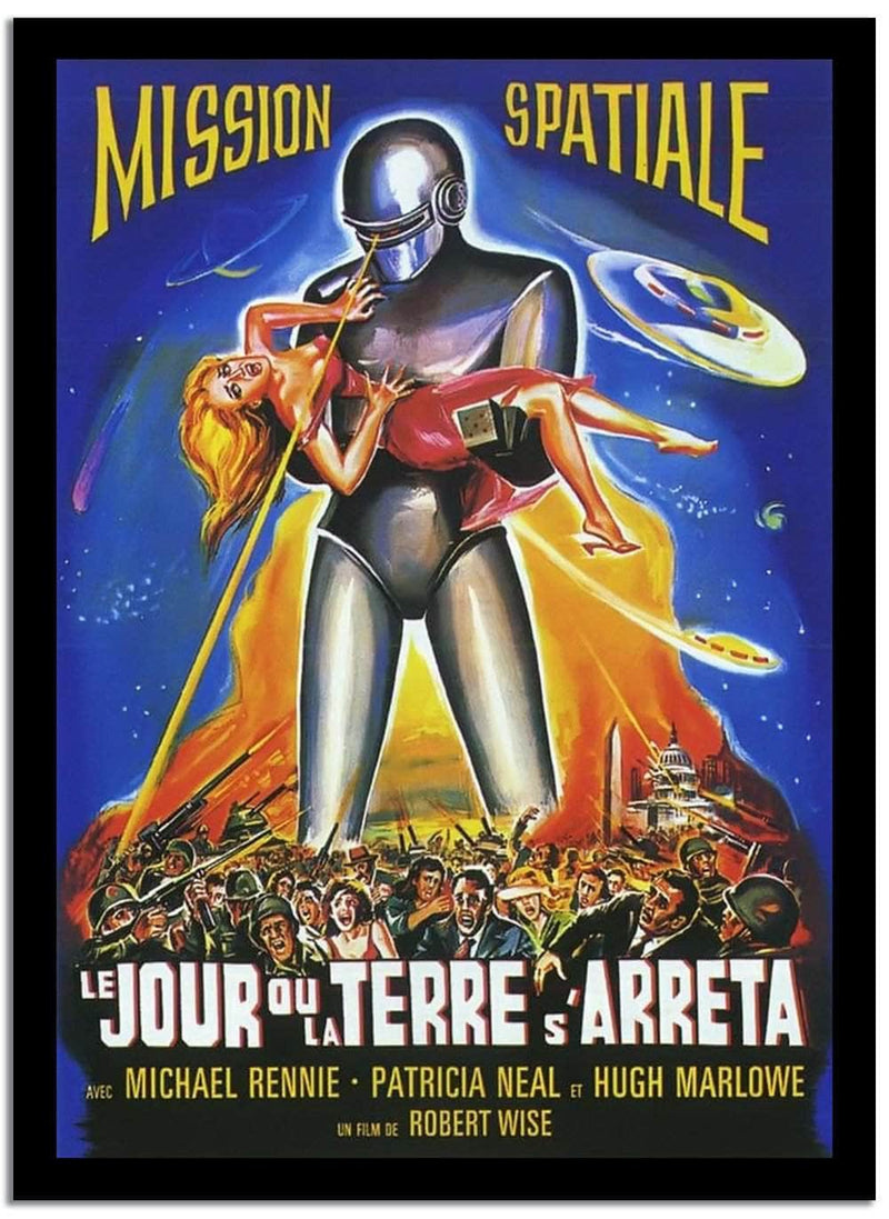 Mission Spatiale  Vintage Poster Fine Art Print