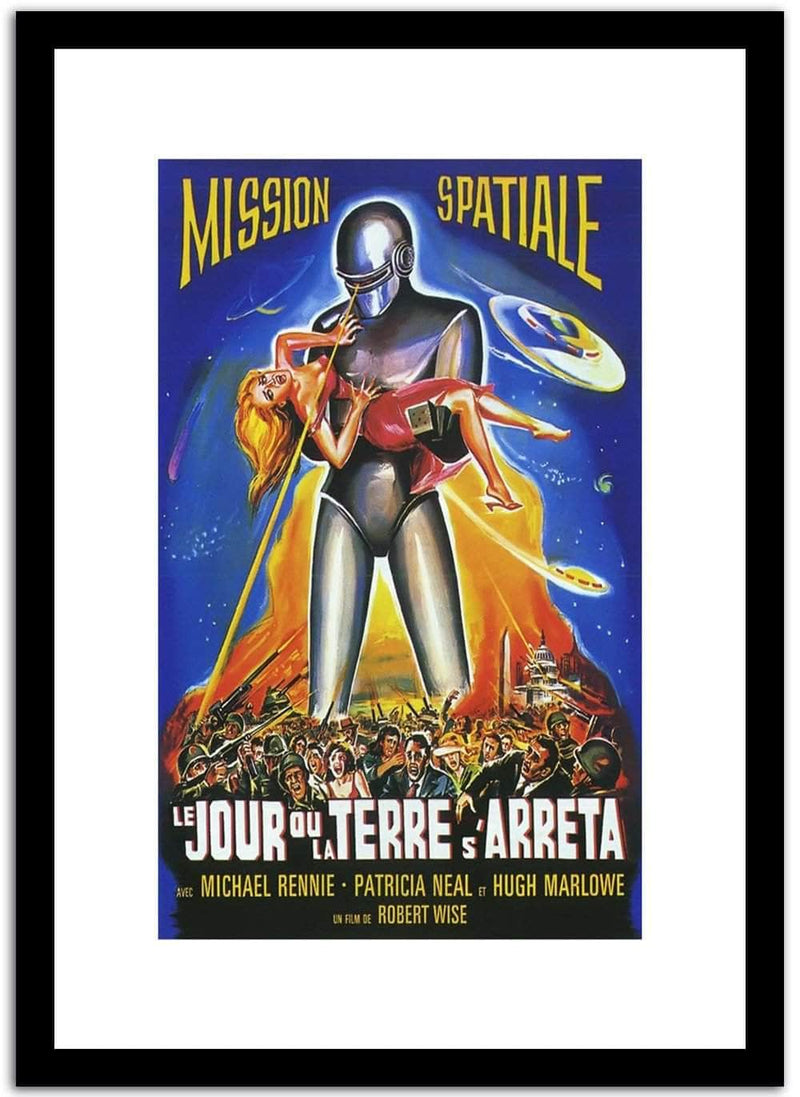 Mission Spatiale  Vintage Poster Fine Art Print