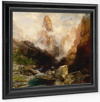 Mist In Kanab Canyon, Utah By Thomas Moran Fine Art Print