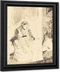 Mlle Becat By Edgar Degas Fine Art Print