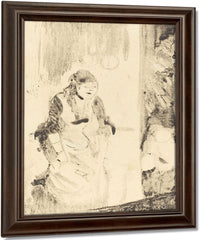 Mlle Becat By Edgar Degas Fine Art Print