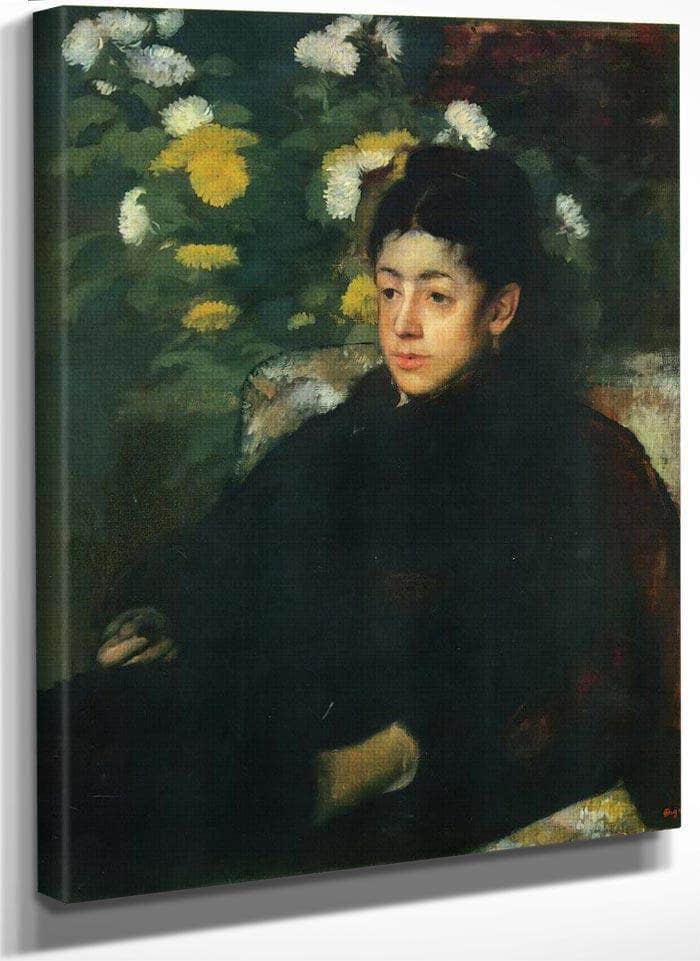 Mlle. Malo By Edgar Degas Fine Art Print