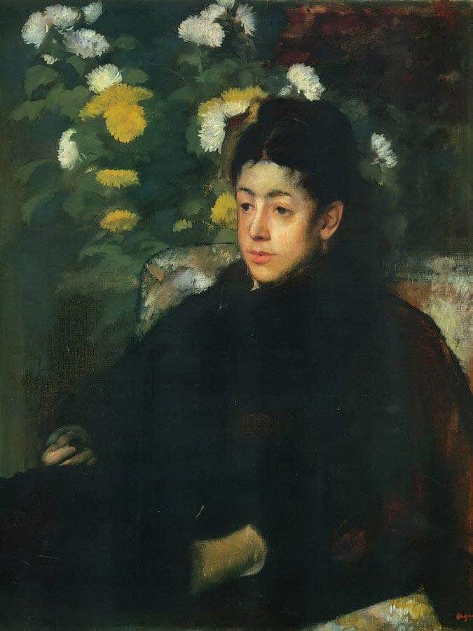 Mlle. Malo By Edgar Degas Fine Art Print