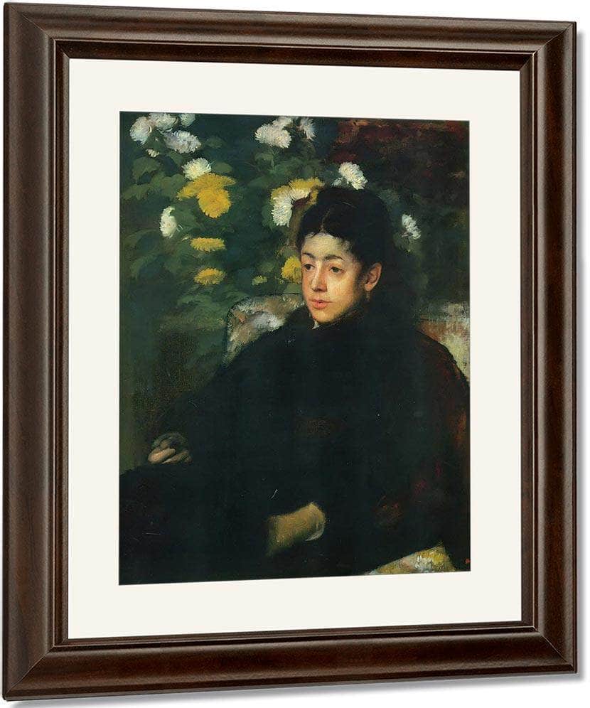 Mlle. Malo By Edgar Degas Fine Art Print