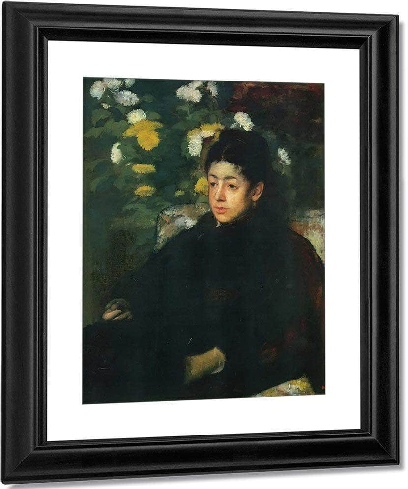 Mlle. Malo By Edgar Degas Fine Art Print