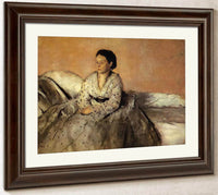 Mme. Rene De Gas By Edgar Degas Fine Art Print