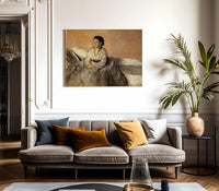 Mme. Rene De Gas By Edgar Degas Fine Art Print